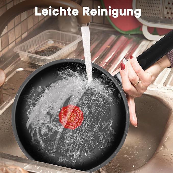PARIS RHÔNE CW001 Bratpfanne,Beschichtete Pfanne mit Thermo Signal Technologie 2024