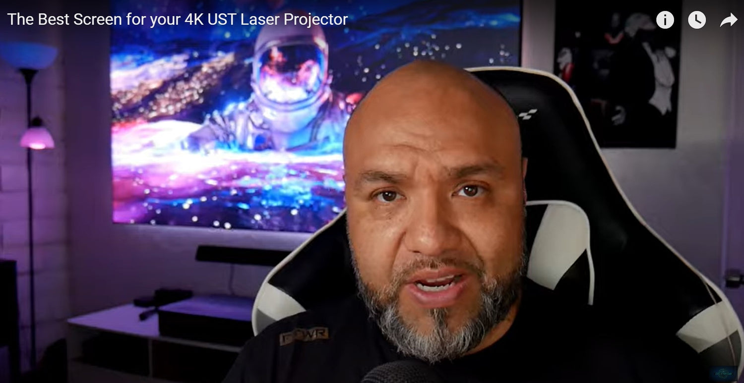 The Best Screen for your 4K UST Laser Projector
